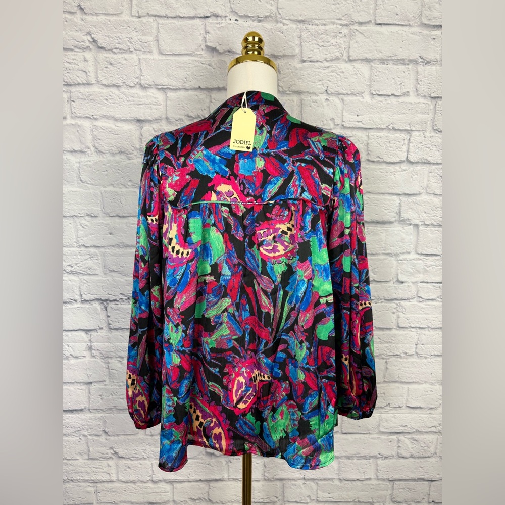 NWT Jodifl Itโs A Date Blouse size S - Picture 6 of 8